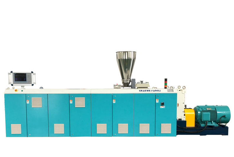 Seri FLSP Counter-rotating Parallel Twin-screw Extruder —Pilihan Lini Produksi Ekstrusi Pipa PVC efisiensi tinggi