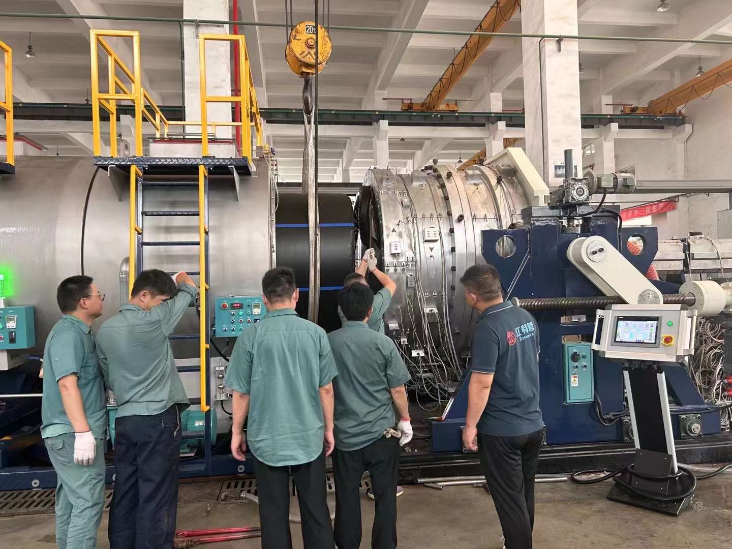 Satu lagi pengujian sempurna garis PE1600 Satu lagi pengujian sempurna garis PE1600