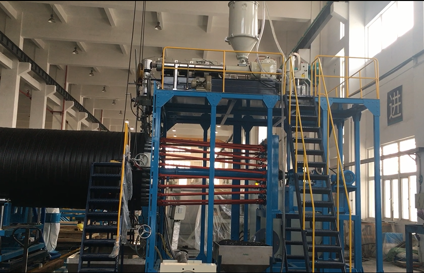 Produksi Pipa Winding HDPE Diameter Besar