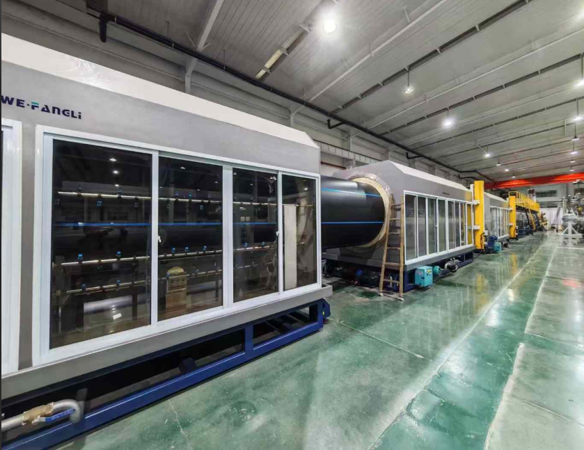 Poin Penting untuk Peralatan Startup dan Teknologi Produksi Pipa PE dengan Diameter Besar Di Atas 2000mm