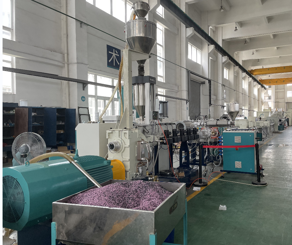 Karakteristik lini produksi ekstrusi pipa PPR
